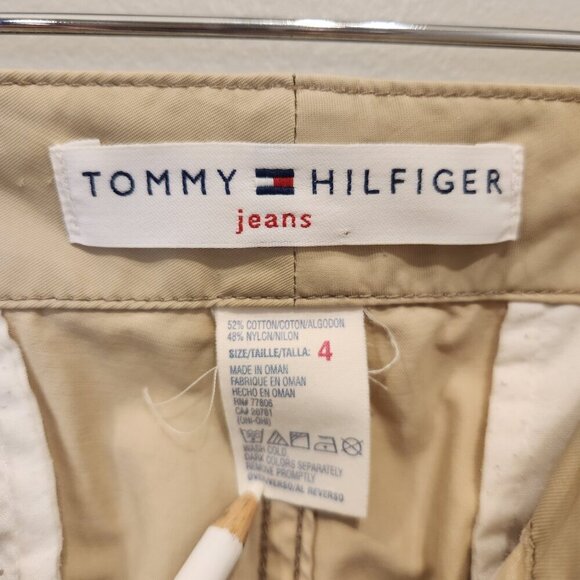 Tommy Hilfiger 90's Cargo Pants Women's Vintage Retro Y2K Style - Size 4 - Picture 8 of 10